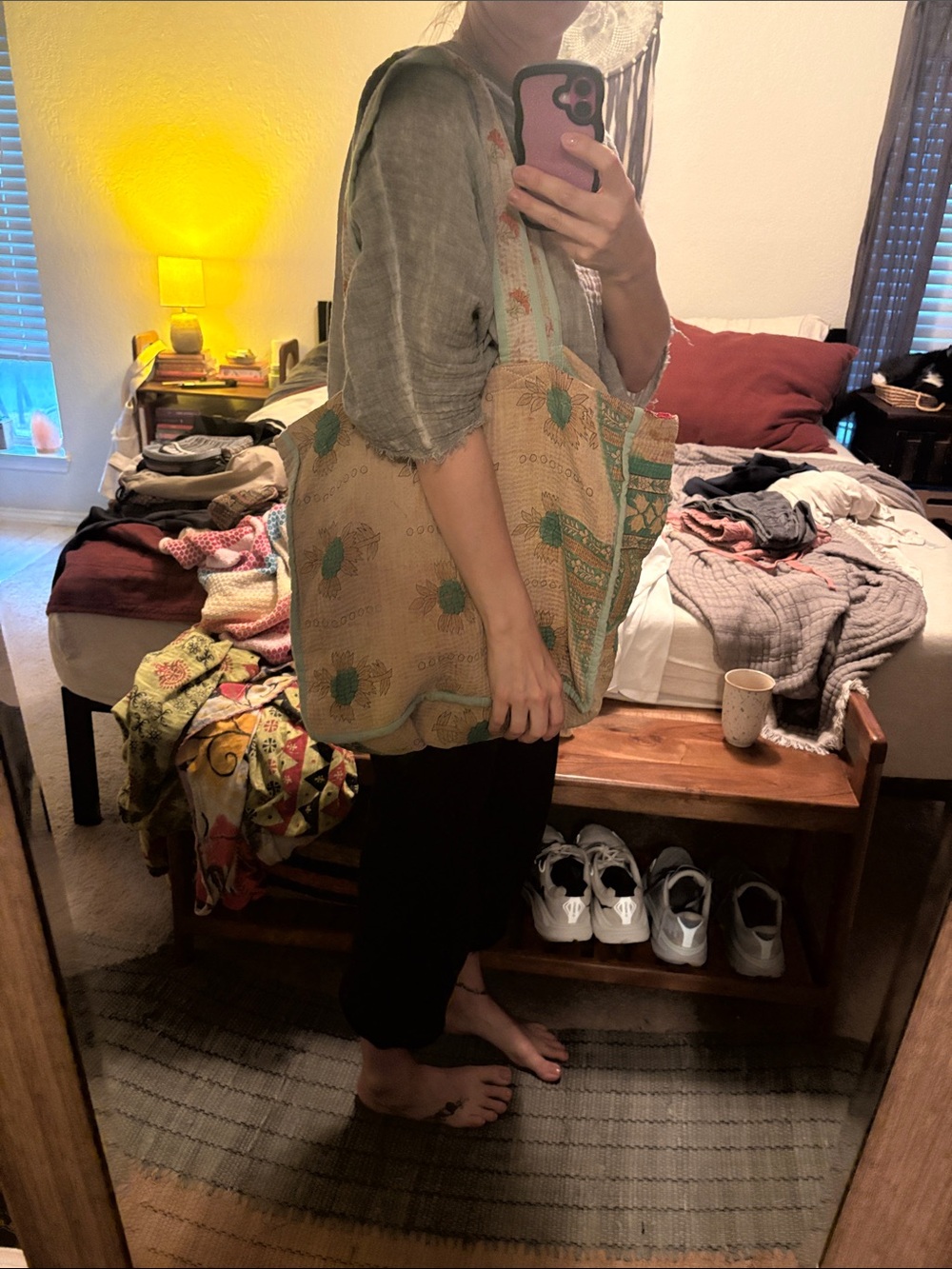 Kantha bag - Picture 6 of 6